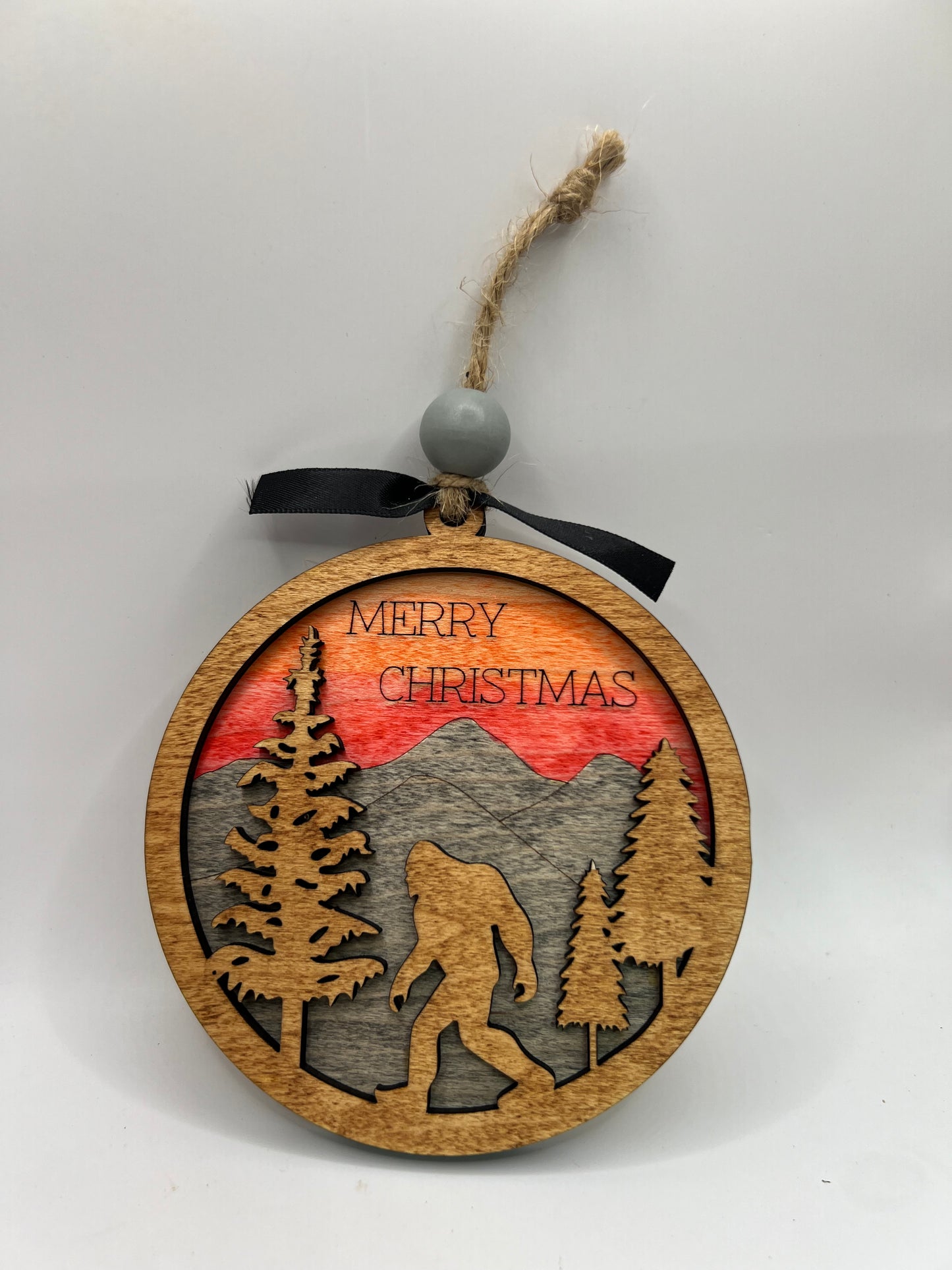 Bigfoot ornament