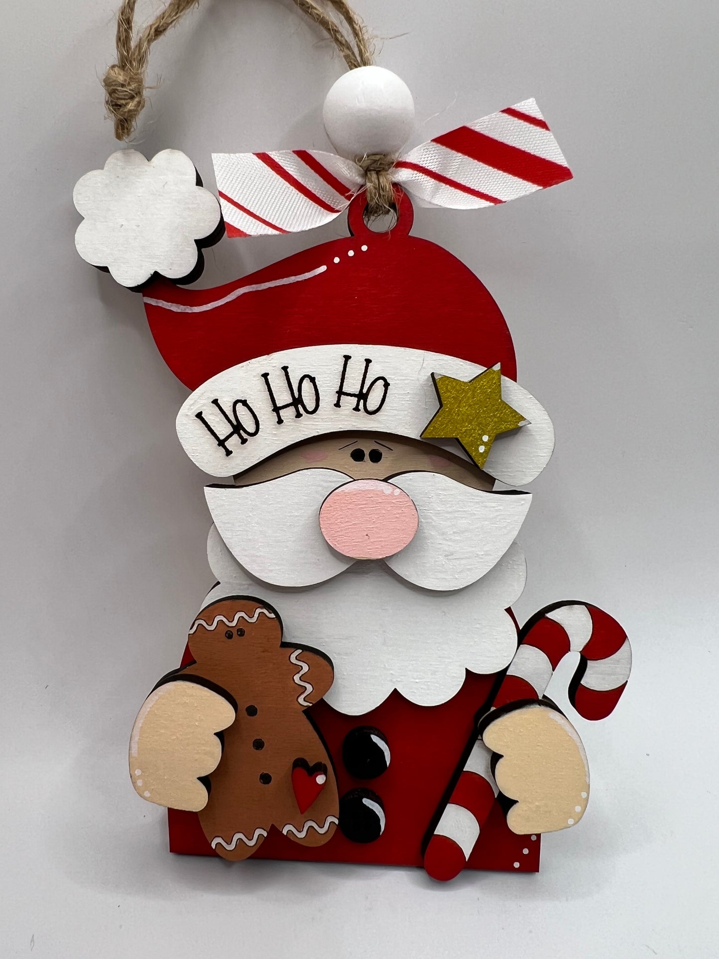 Santa ornament