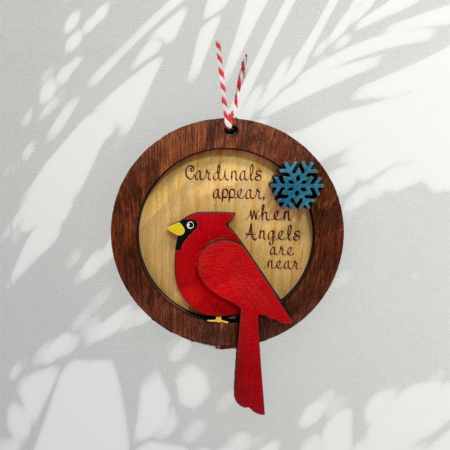 Cardinal ornament