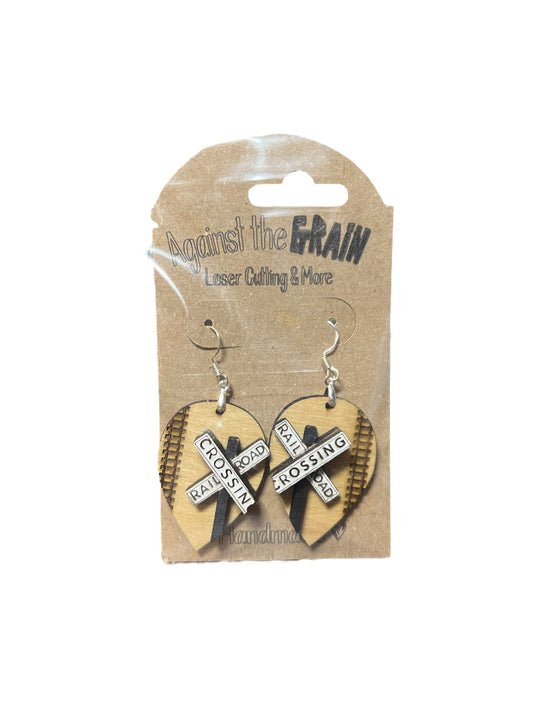 Train earrings