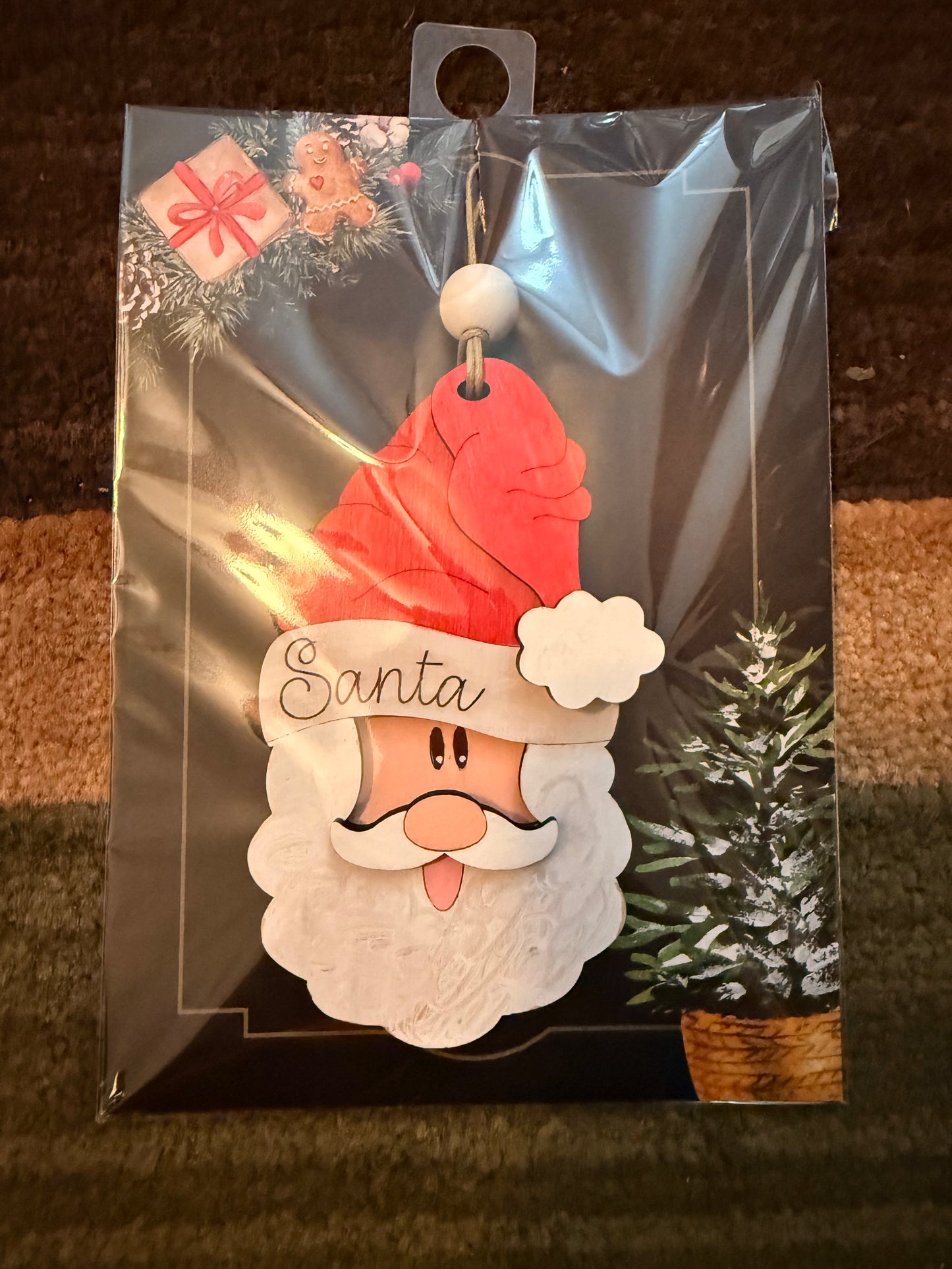 Santa ornament